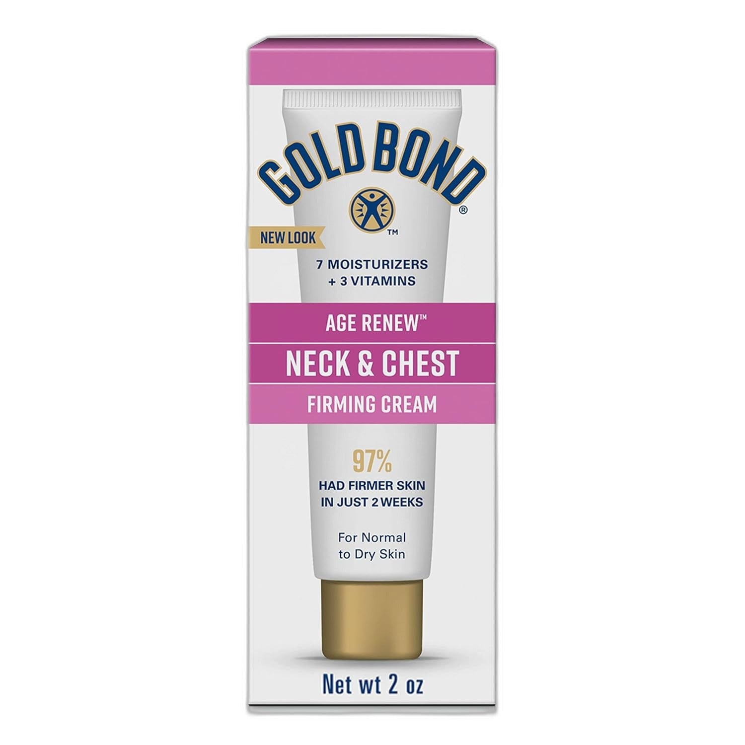 Gold Bond Neck & Chest Firming Cream - Hydrates & Improves Firmness