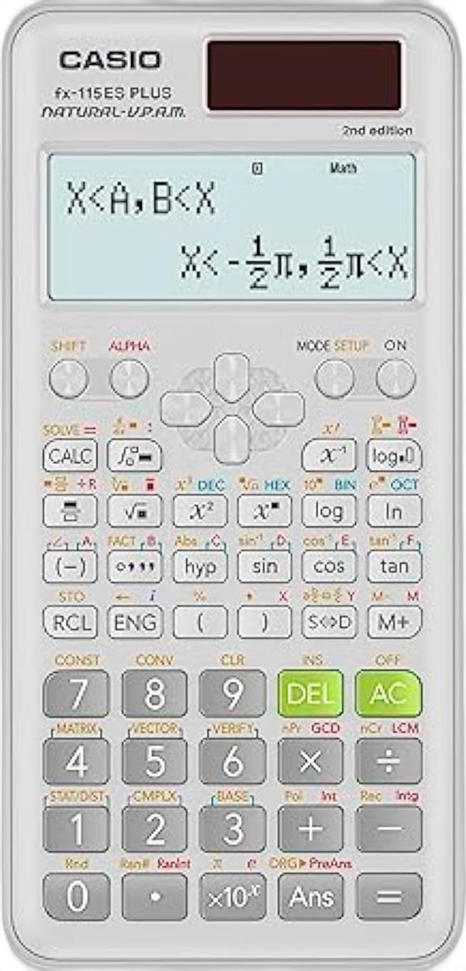 Casio fx-115ES Plus: Advanced Scientific Calculator with 280+ Functions