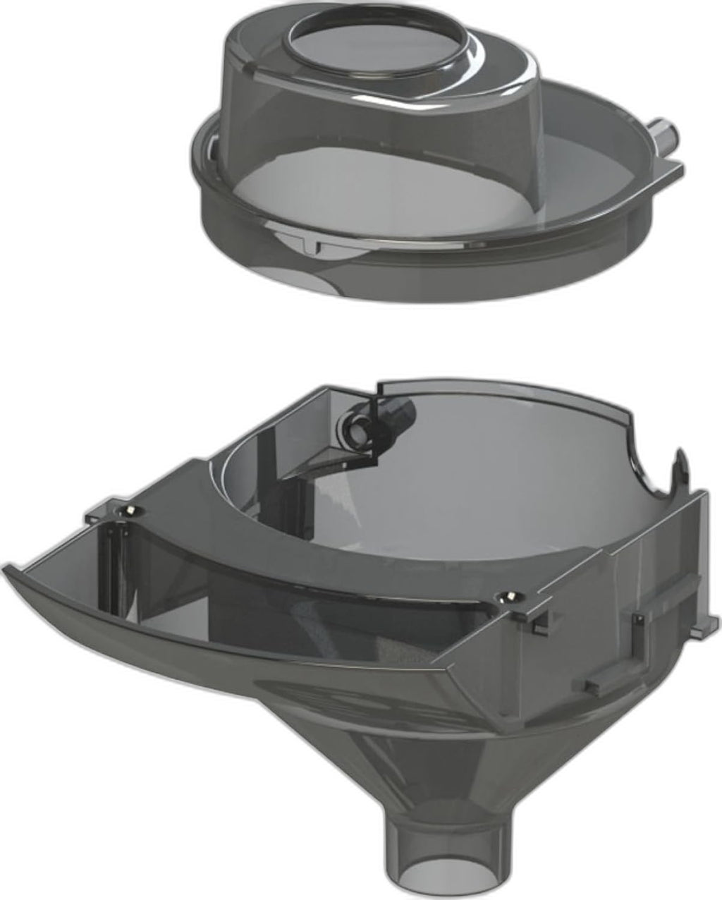 Baby Brezza Formula Pro Advanced Replacement Funnel & Cover, Easy Cleaning