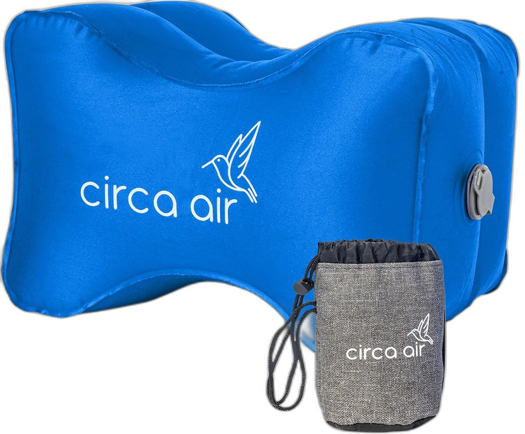 Circa Air Inflatable Knee Pillow - Lightweight Comfort for Sleepers