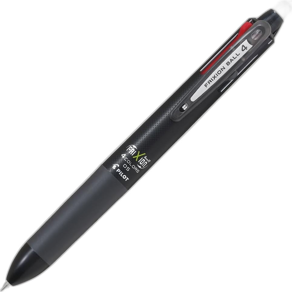 Pilot Frixion Ball Knock: Erasable 4-Color Gel Ink Multi-Pen