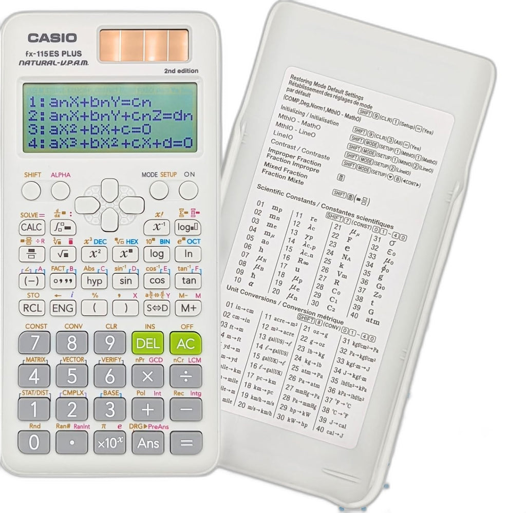 Casio fx-115ES Plus: Advanced Scientific Calculator with 280+ Functions - view 2