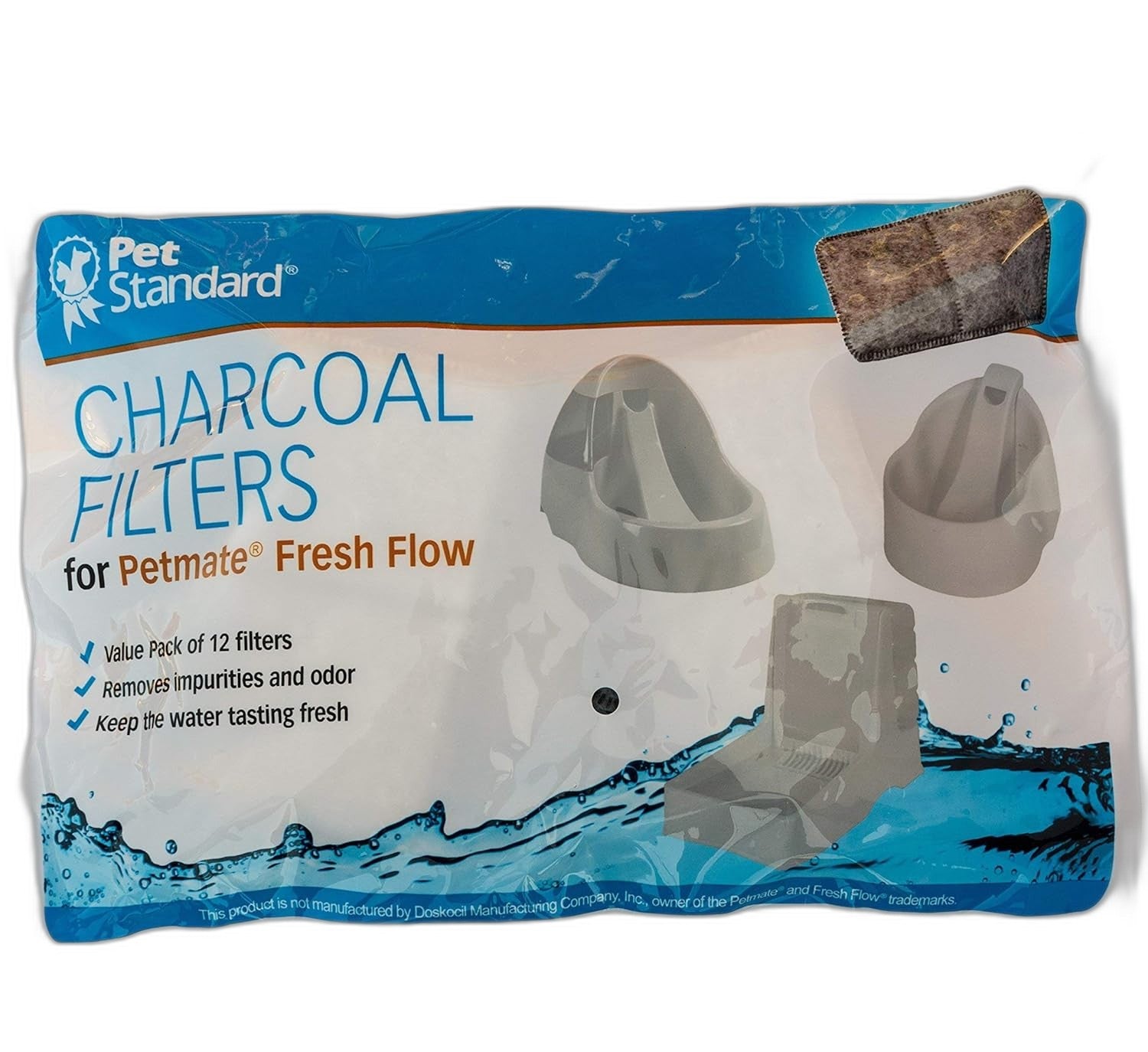 PetStandard Filters: Fresh Water for Your Pet, 12-Pack Filters - view 2