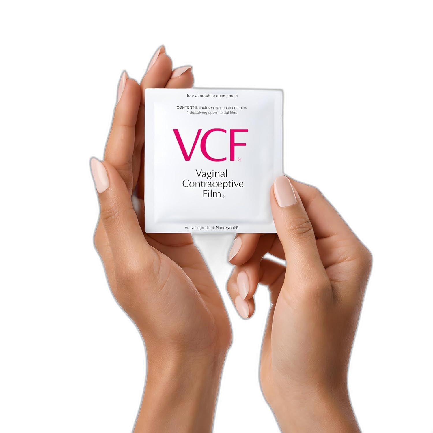 VCF Birth Control - Effective Vaginal Contraceptive Film, 9 Count - view 2