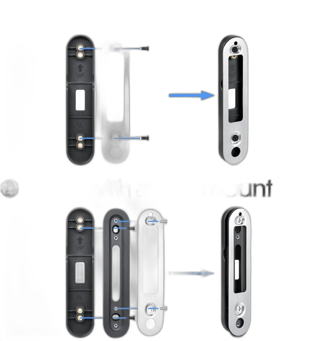 Wasserstein No-Drill Mount for Google Nest Doorbell, Easy Installation - view 3