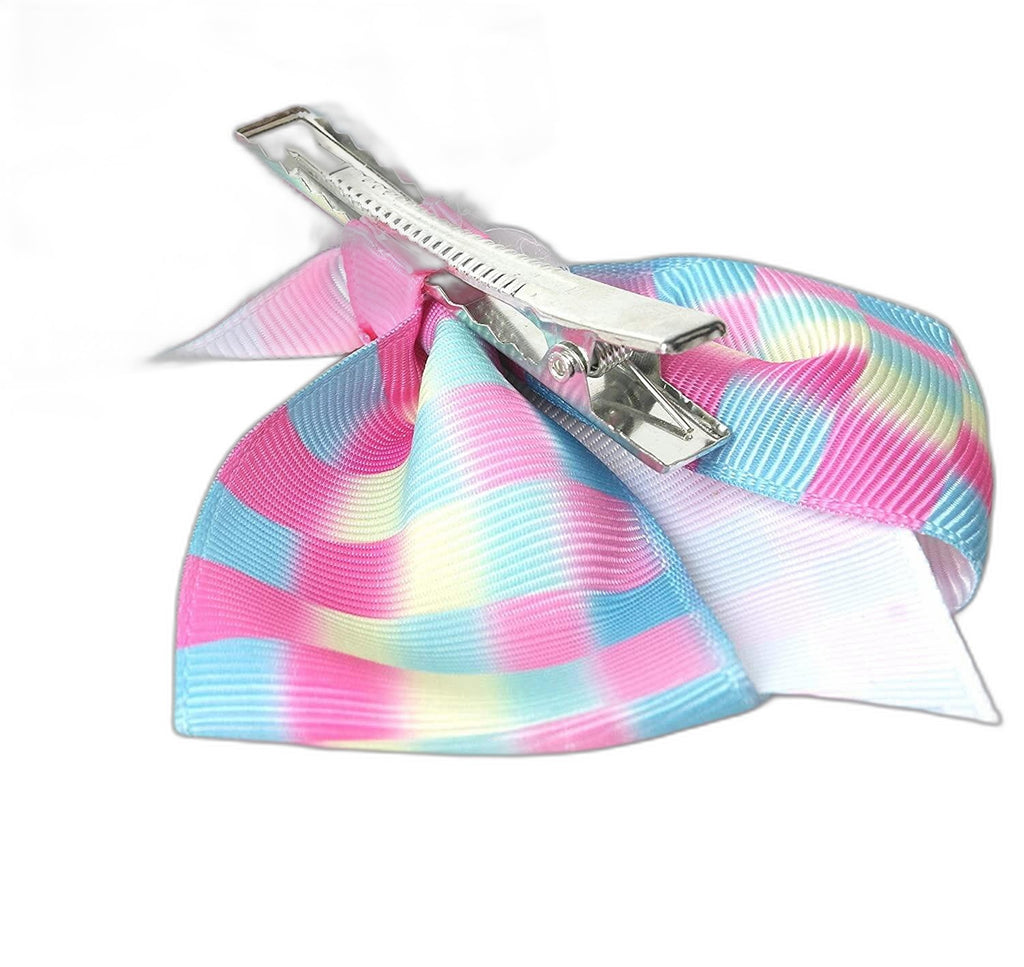 7pc 5" Large Hair Bows for Girls, JOJO Siwa Bows for Toddlers - view 3