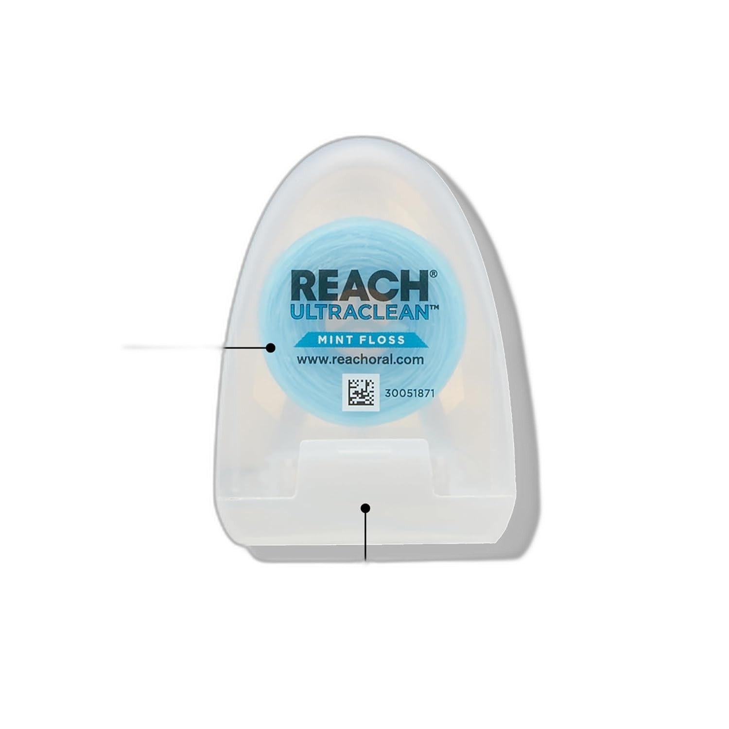 REACH Ultraclean Dental Floss - Effective Plaque Remover, 6 Pack - view 3