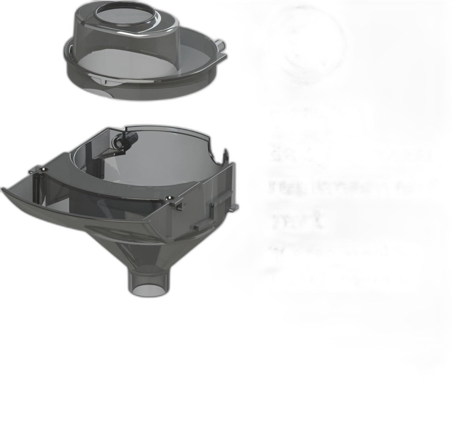 Baby Brezza Formula Pro Advanced Replacement Funnel & Cover, Easy Cleaning - view 4
