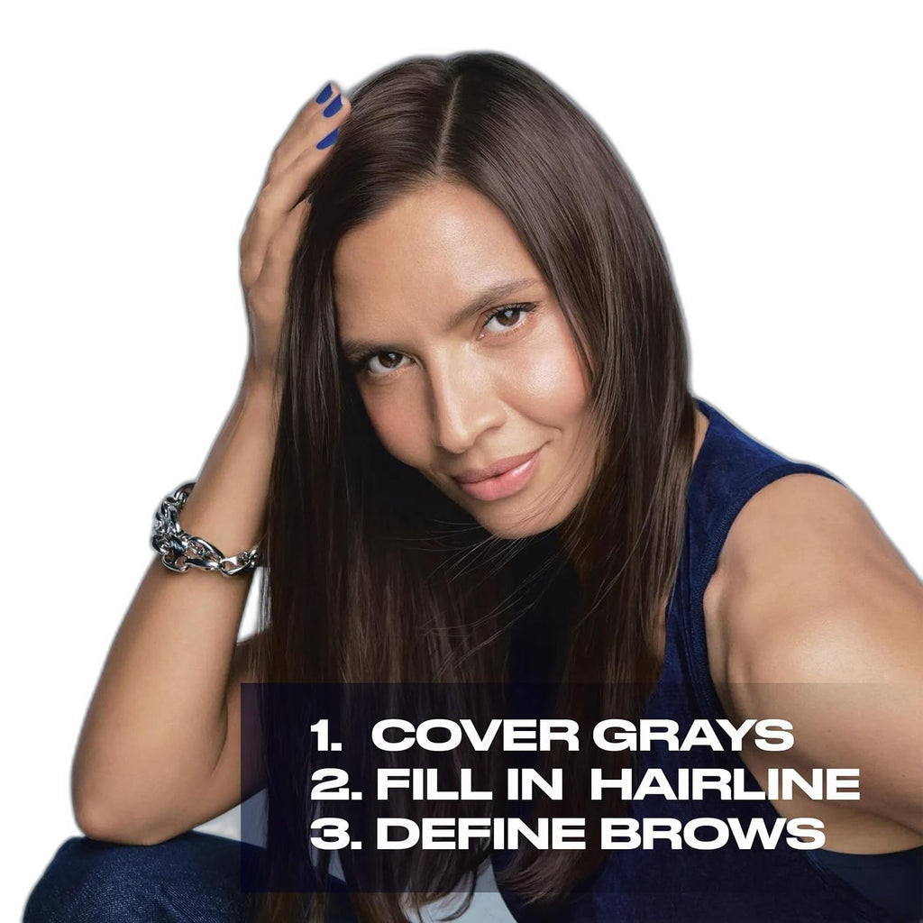 Clairol Root Touch-Up Powder - Instant Gray Coverage for Medium Brown Hair - view 4