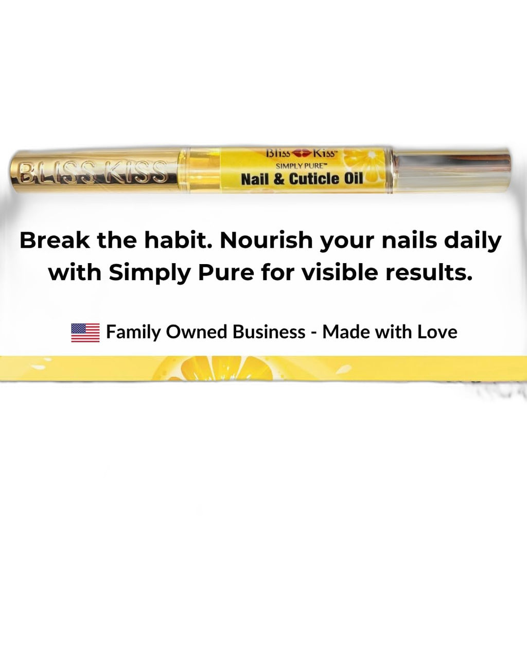 Bliss Kiss Nail Oil Pen | Nourish & Strengthen Brittle Nails - view 4