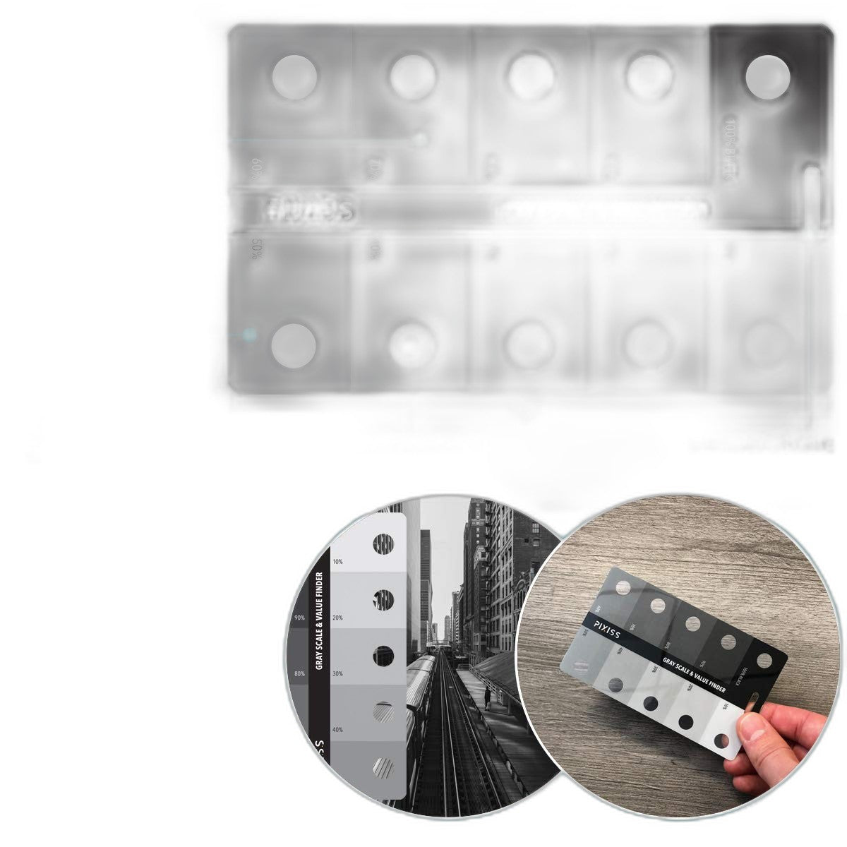 Pixiss Grey Scale Value Finder - Essential Drawing Tools for Artists - view 5