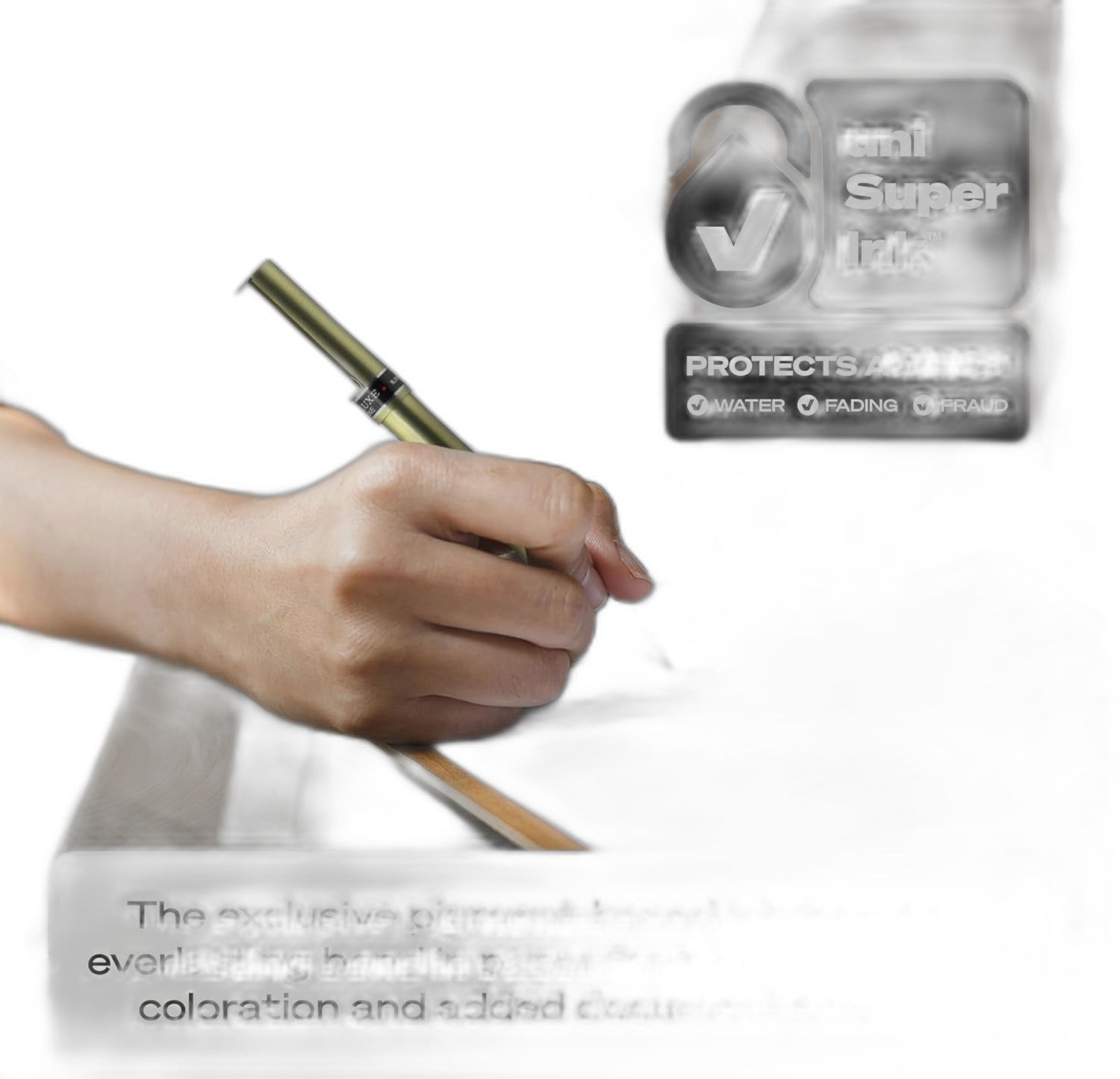 uni-ball® Deluxe Rollerball Pens for Smooth Writing, 3-Pack, 0.5mm - view 5