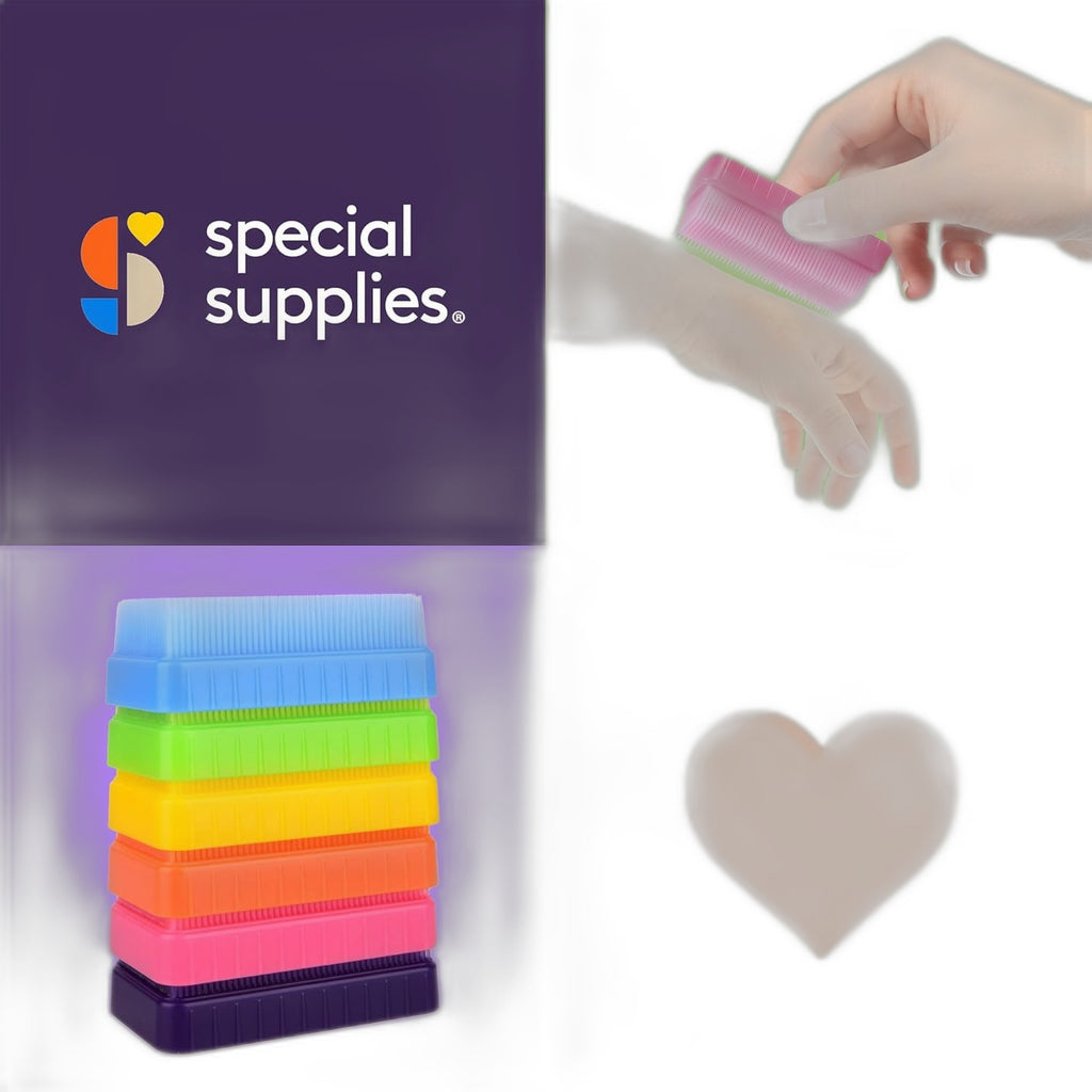 Sensory Brush for Deep Pressure Relief, Special Supplies 6-Pack - view 5