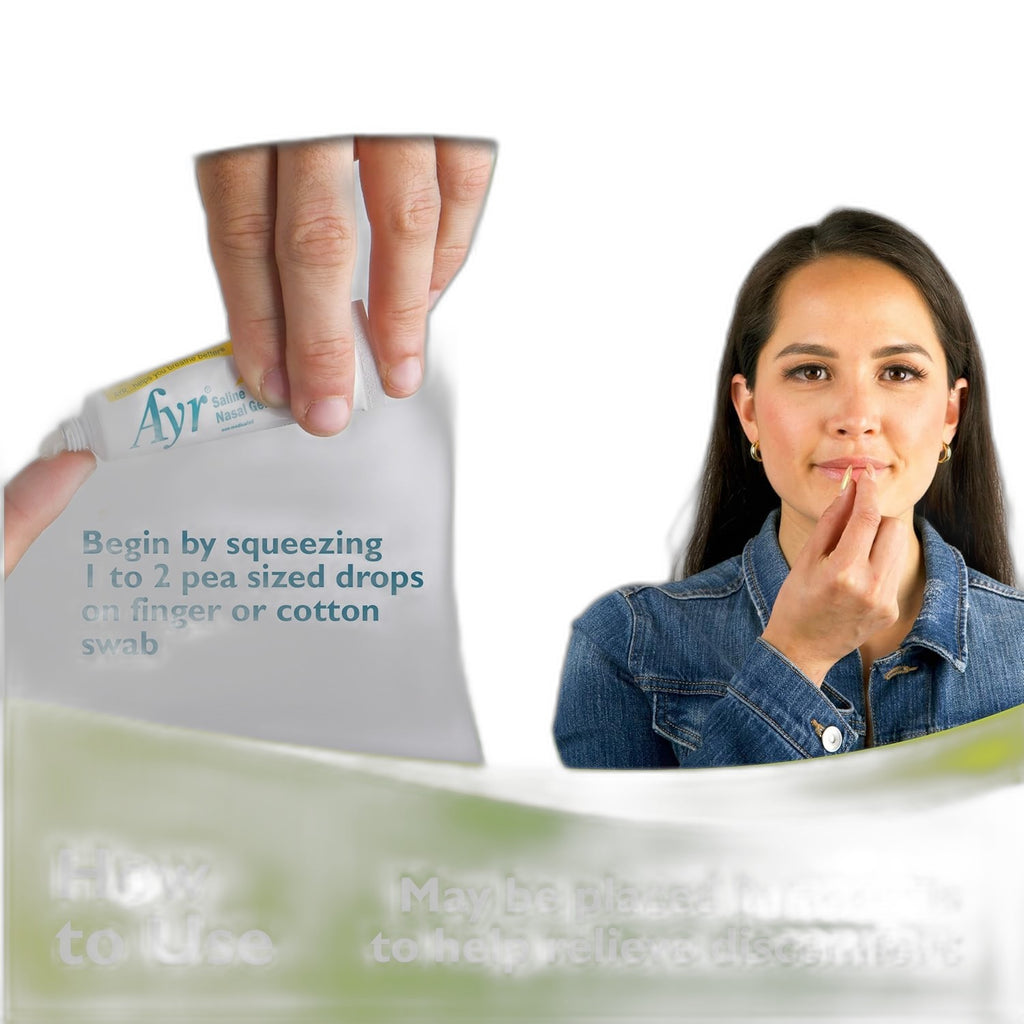 Ayr Saline Nasal Gel: Restores Moisture to Nasal Tissue, 0.5 oz - view 5