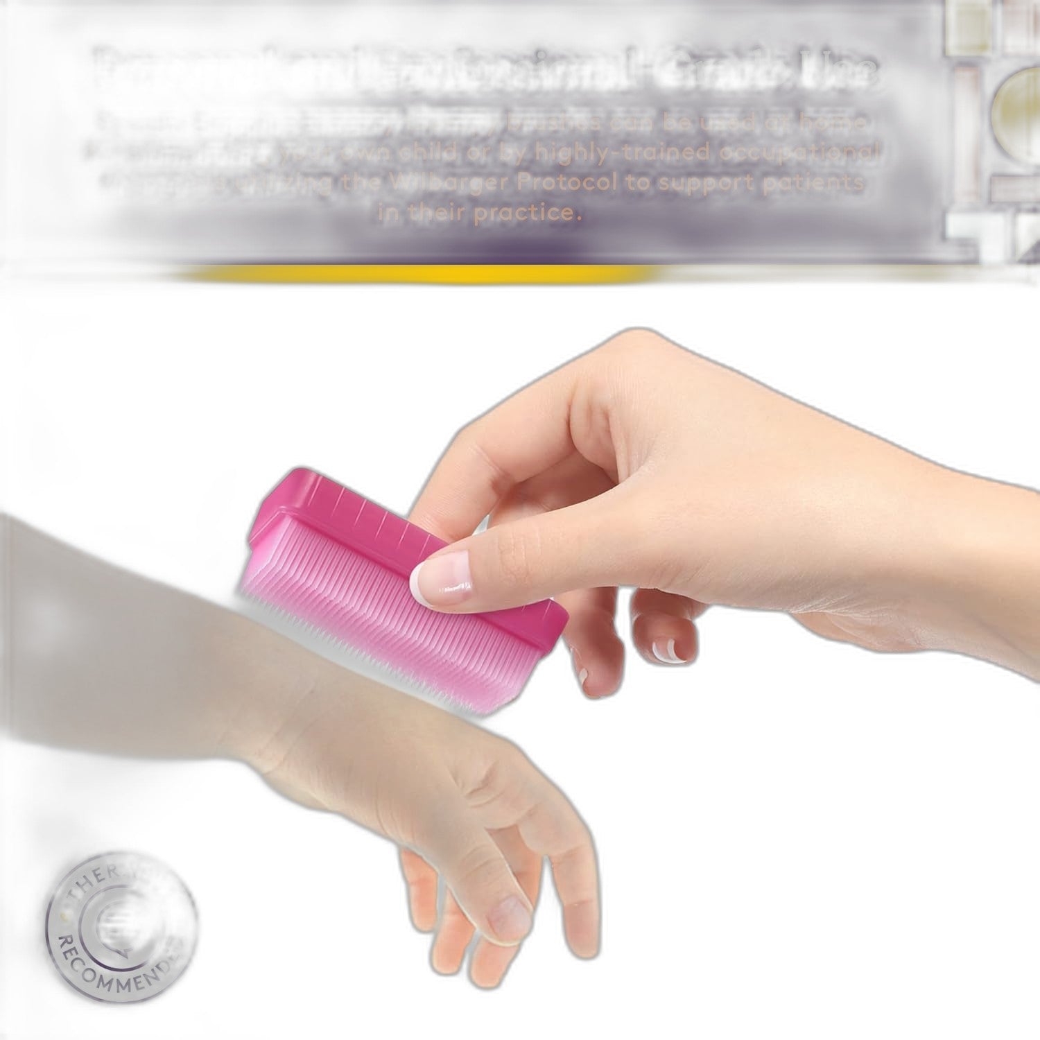 Sensory Brush for Deep Pressure Relief, Special Supplies 6-Pack - view 6