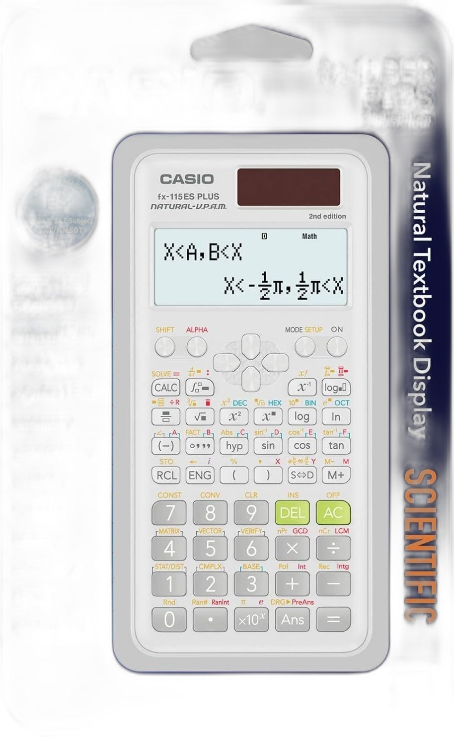 Casio fx-115ES Plus: Advanced Scientific Calculator with 280+ Functions - view 7