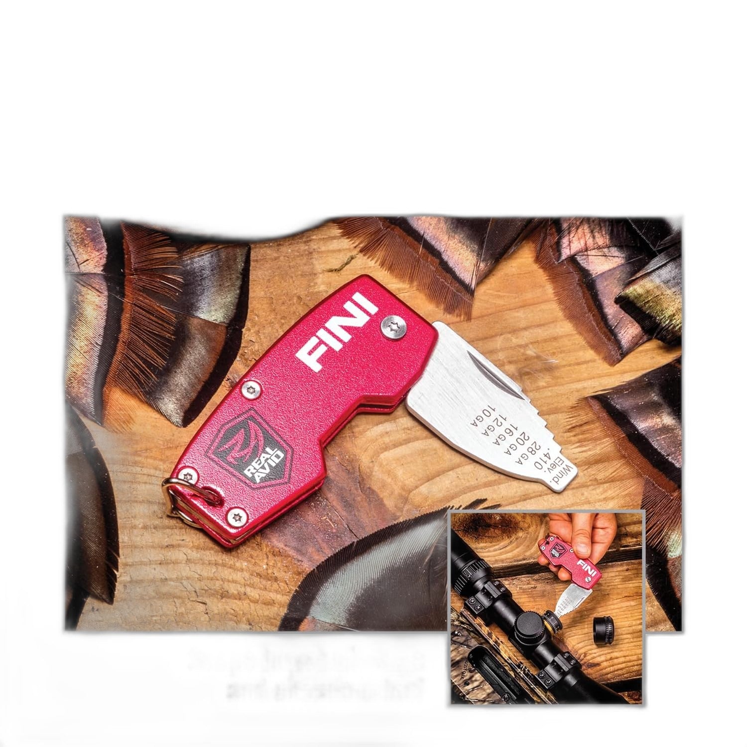Real Avid FINI Shotgun Tool: Compact Choke Wrench & Scope Adjuster - view 7