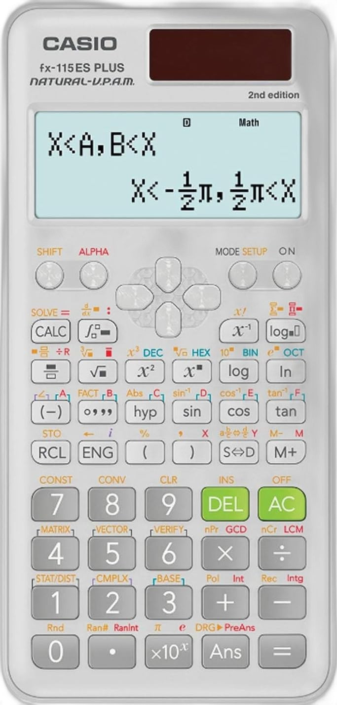 Casio fx-115ES Plus: Advanced Scientific Calculator with 280+ Functions - view 8
