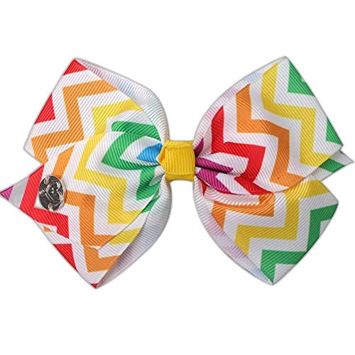 7pc 5" Large Hair Bows for Girls, JOJO Siwa Bows for Toddlers - view 8