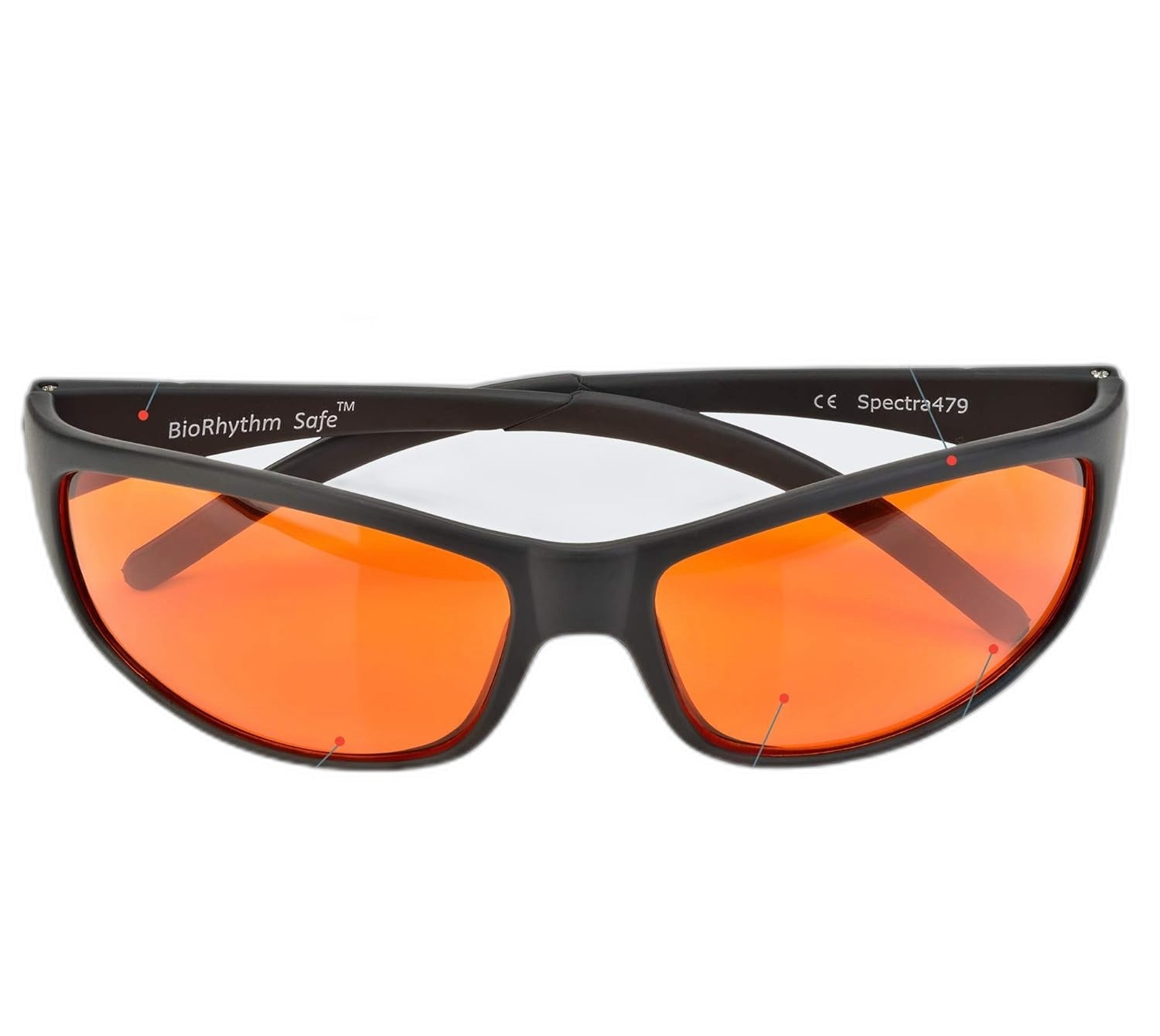 Blue Light Blocking Glasses for Sleep - 99.9% Effective Nighttime Eye Wear - view 8
